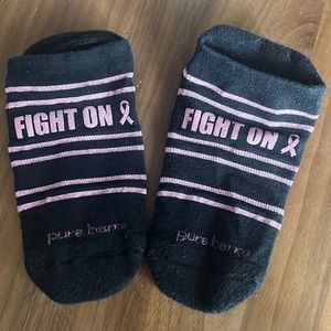 Pure Barre Breast Cancer Awareness Sticky Socks